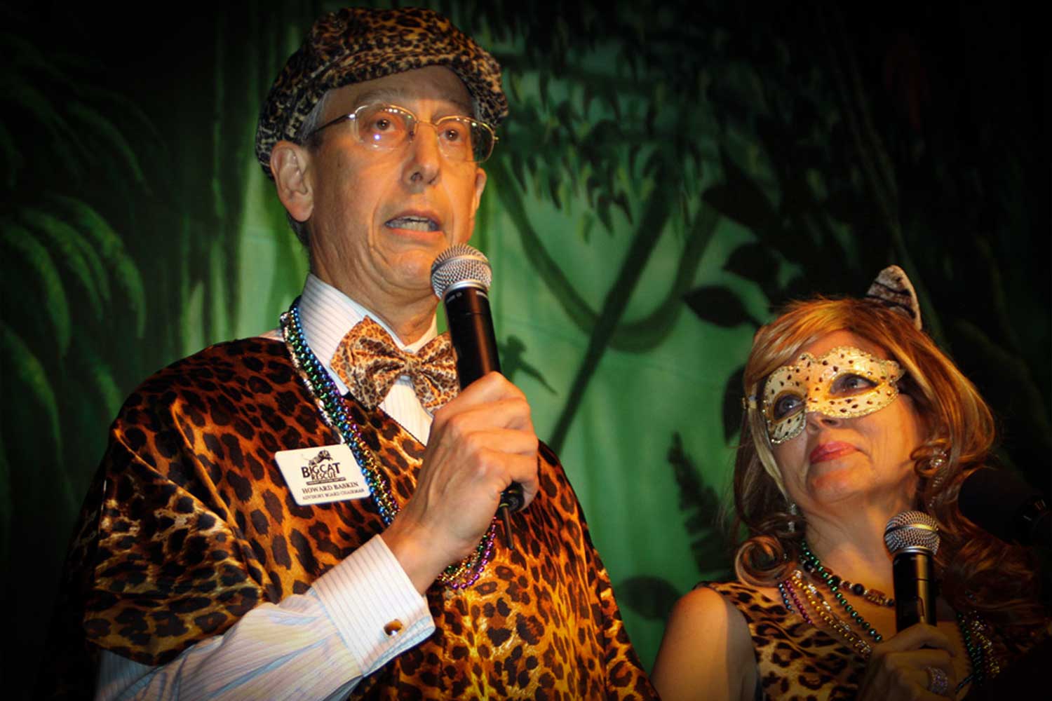 Howard and Carole Baskin at the Fur Ball